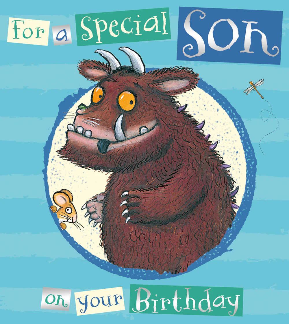 The Gruffalo Son Birthday Card - Image 3