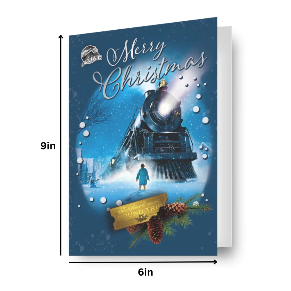 THE POLAR EXPRESS CHRISTMAS CARD - Image 2