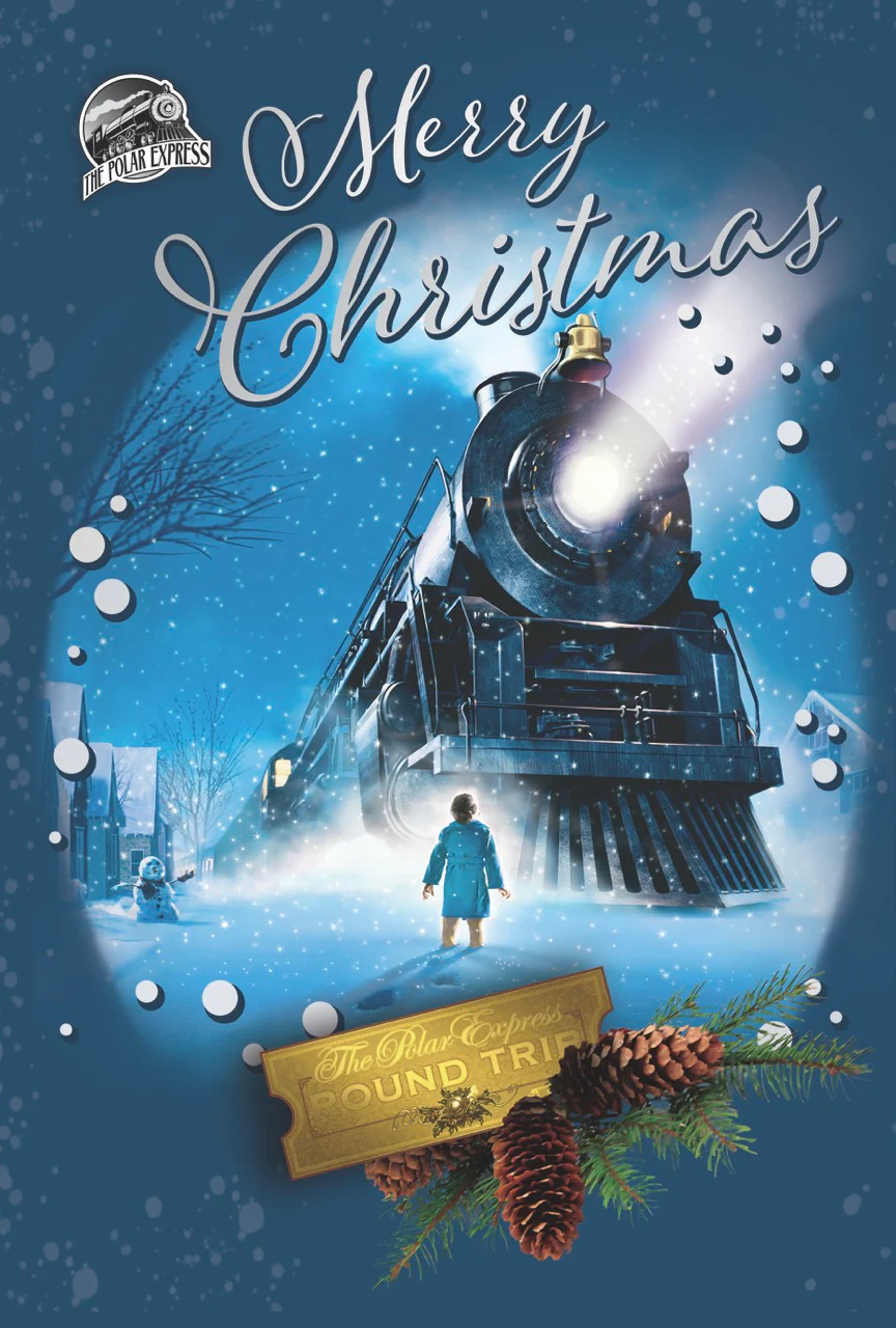THE POLAR EXPRESS CHRISTMAS CARD - Image 3