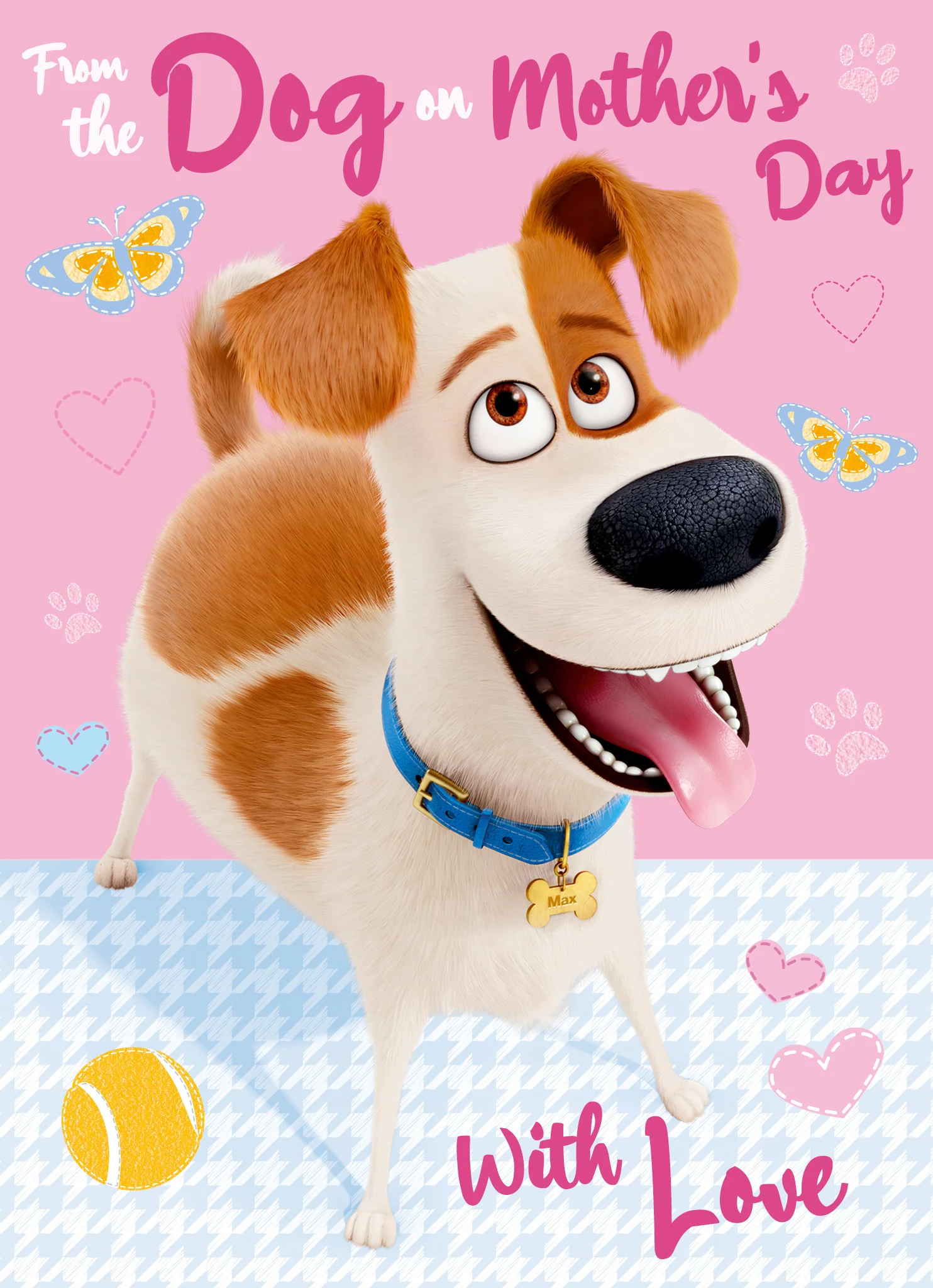The Secret Life of Pets 'From The Dog' Mother's Day Card - Image 3
