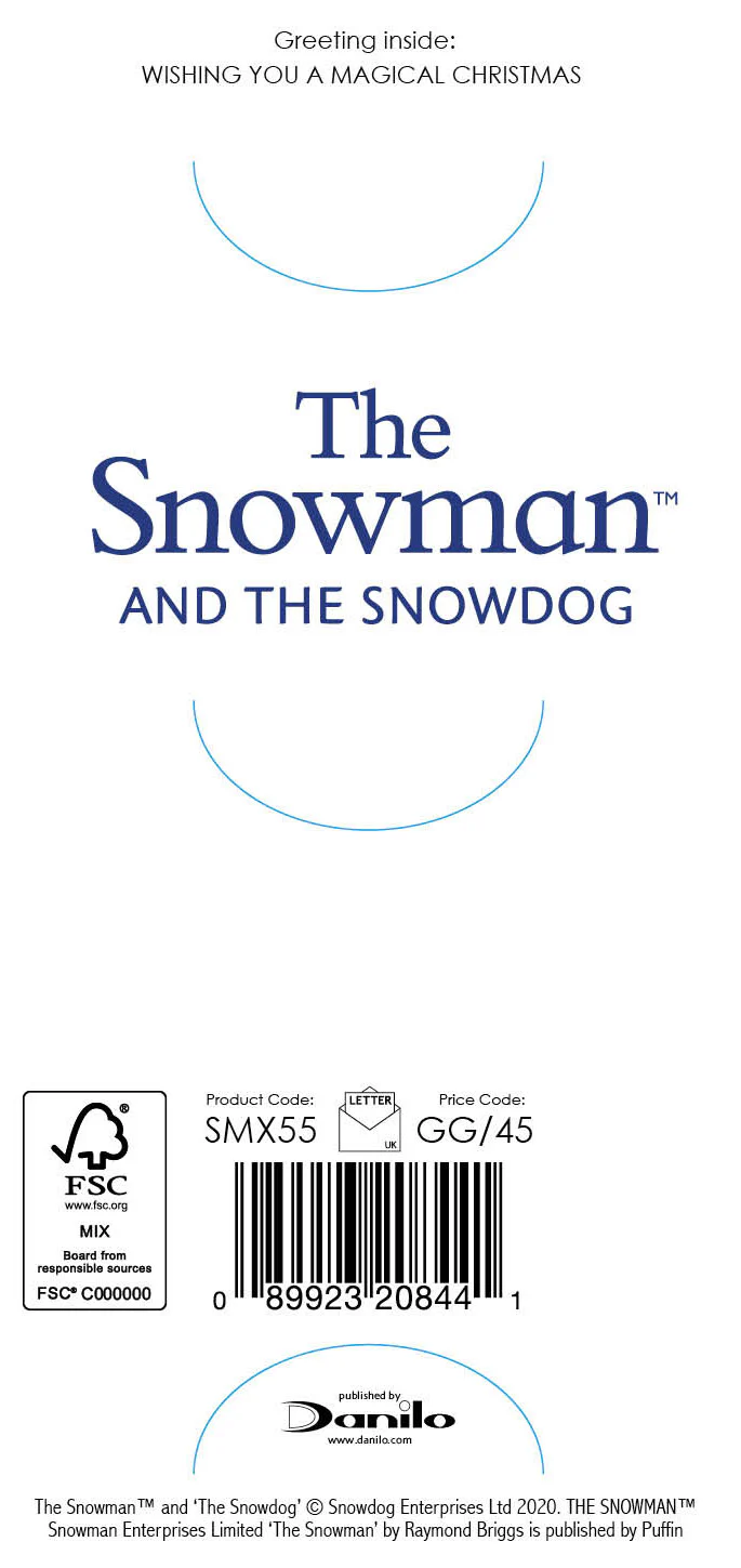 The Snowman Christmas Money Wallet - Image 5