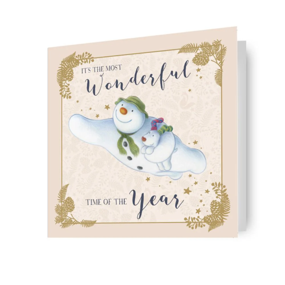 The Snowman Multipack of 12 Christmas Cards - Image 2