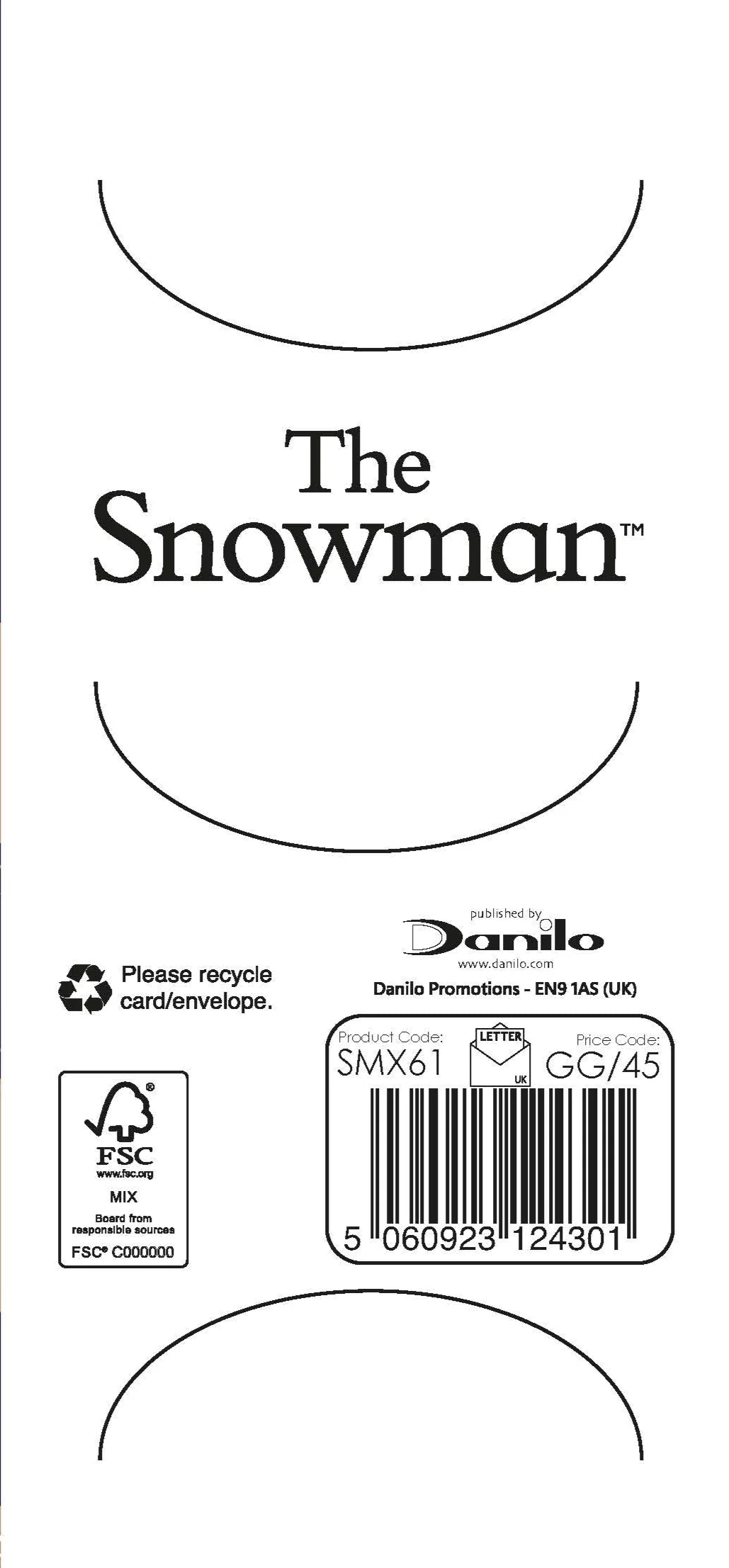 The Snowman Christmas Money Wallet - Image 5
