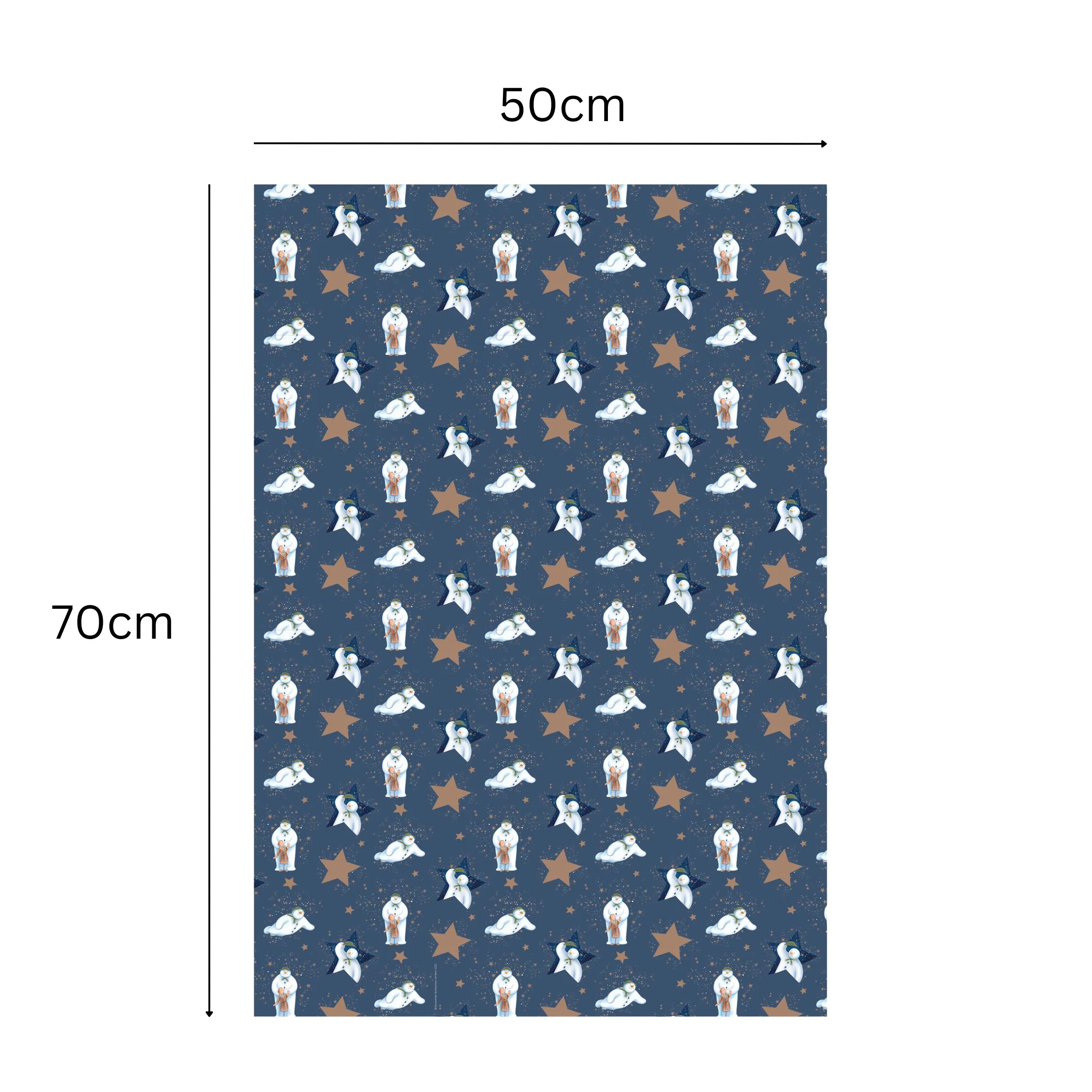 The Snowman Christmas 4 Sheets & 4 Tags Gift Wrap - Image 2