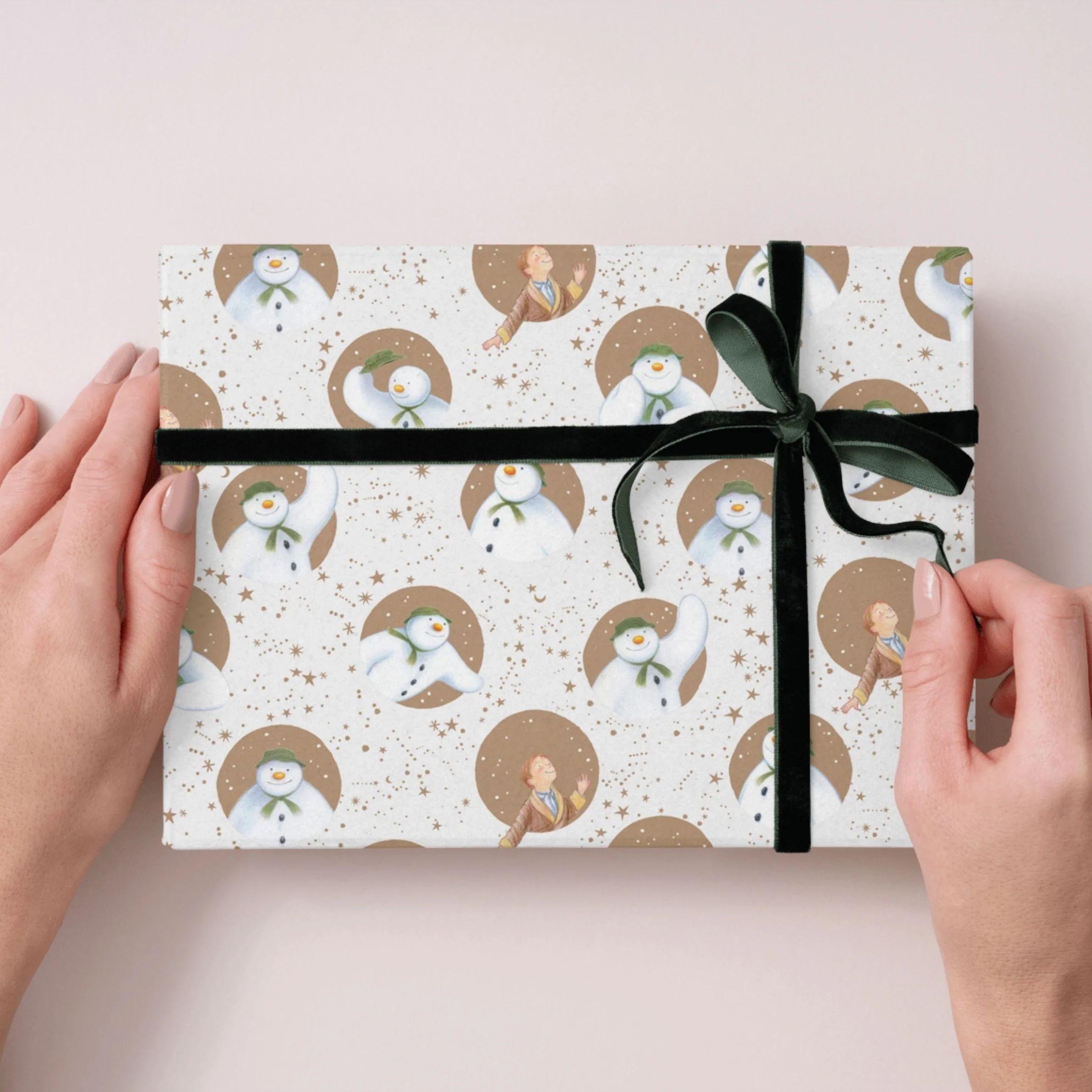 The Snowman Christmas 4 Sheets & 4 Tags Gift Wrap - Image 4