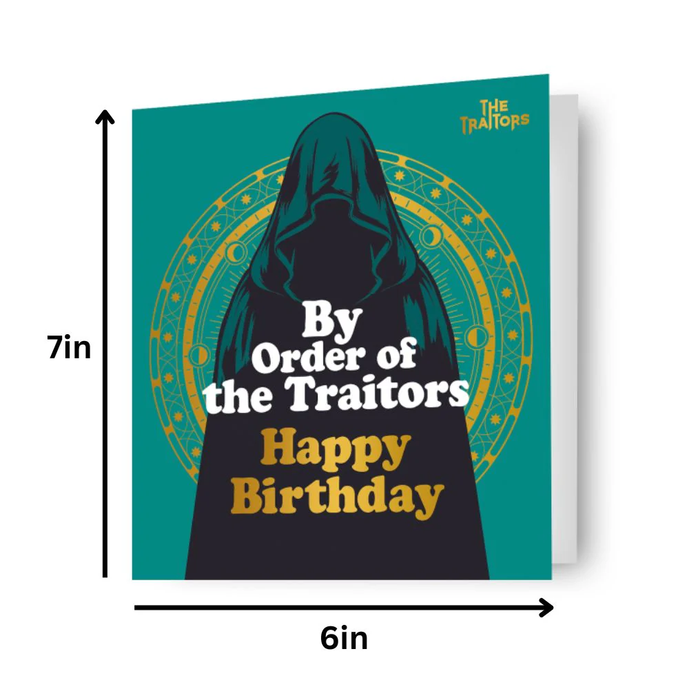 The Traitors Birthday Card - Image 2