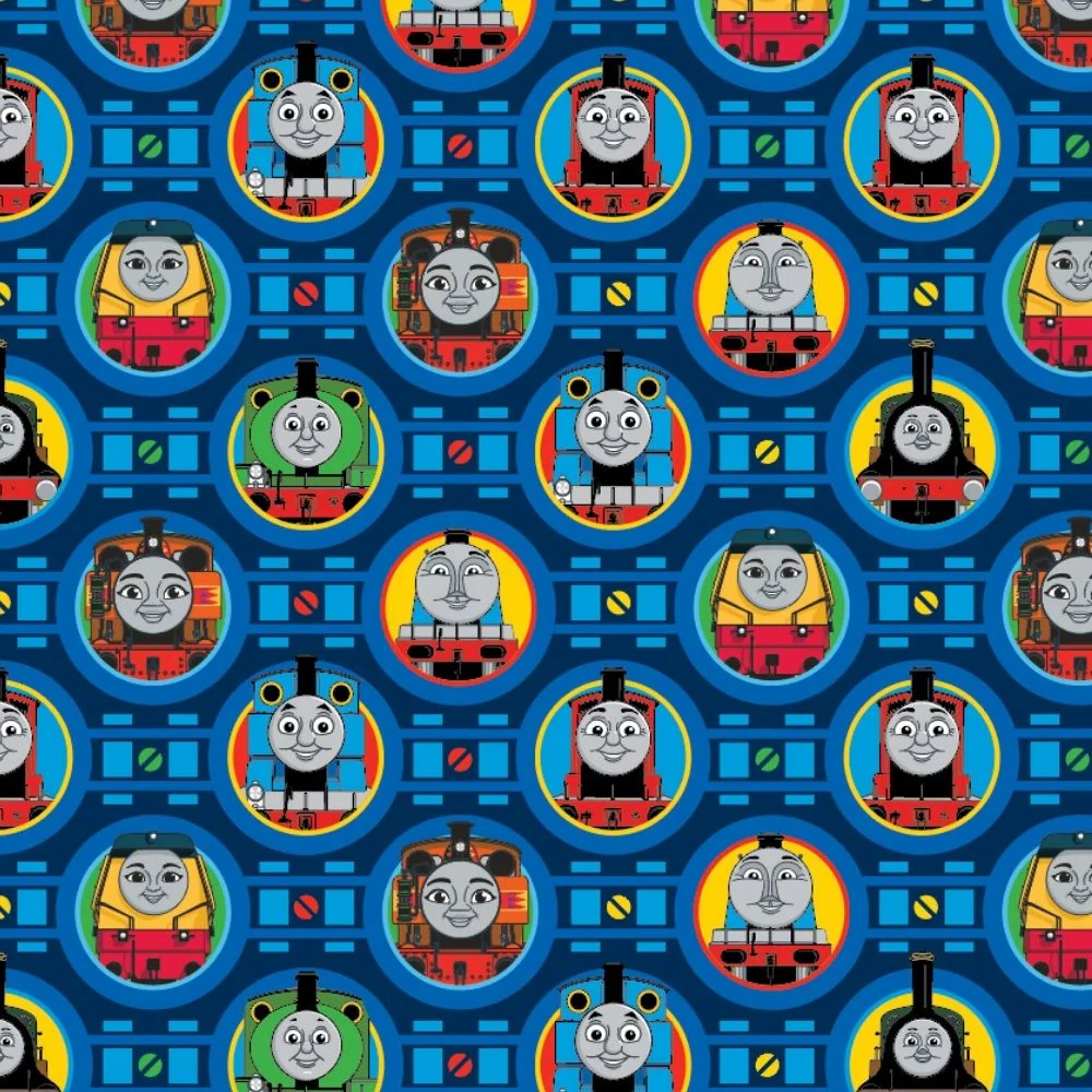 Thomas & Friends 4m Roll Wrapping Paper - 3 Pack Bundle - Image 2