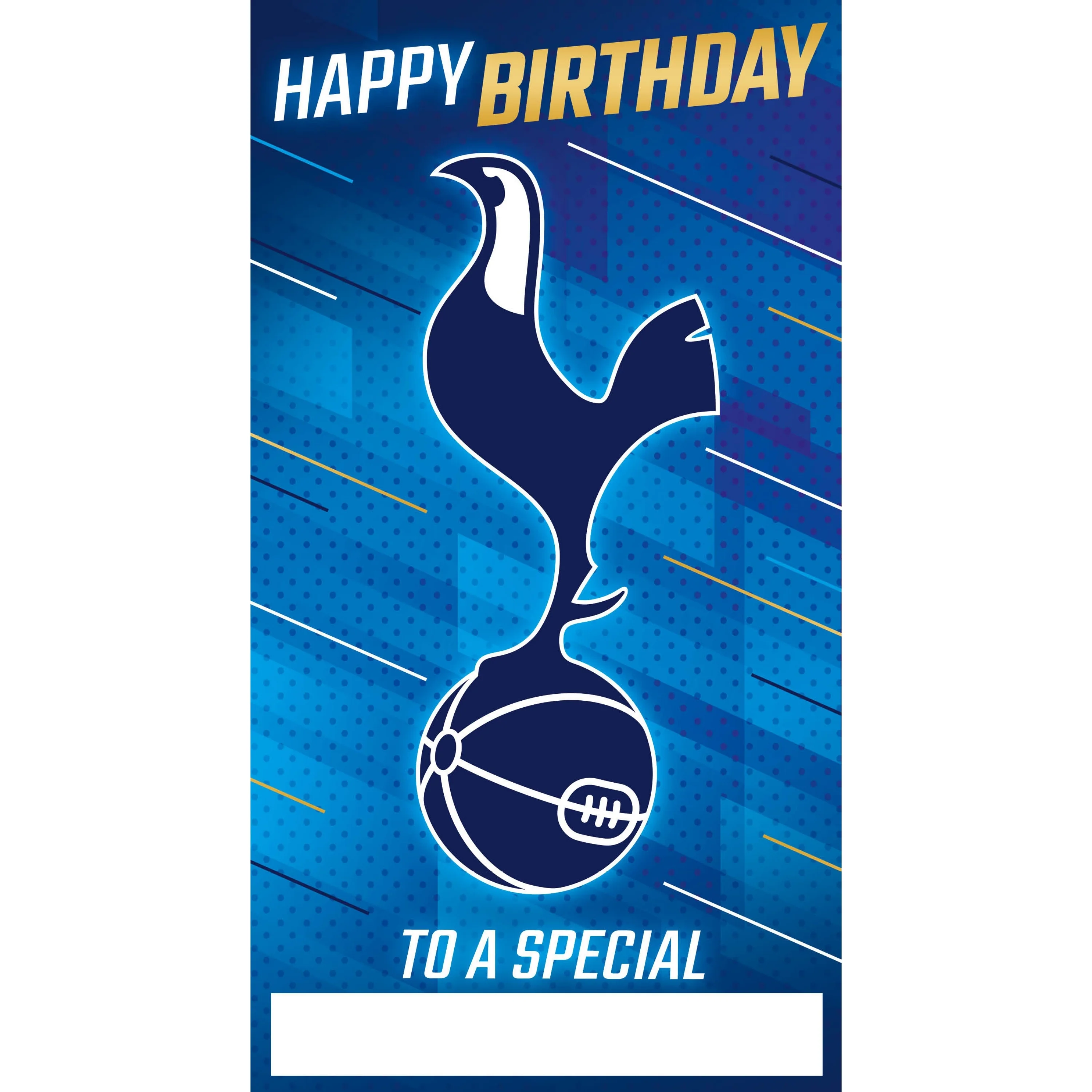 Tottenham Hotspur FC Personalise Birthday Card With Sticker Sheet - Image 6