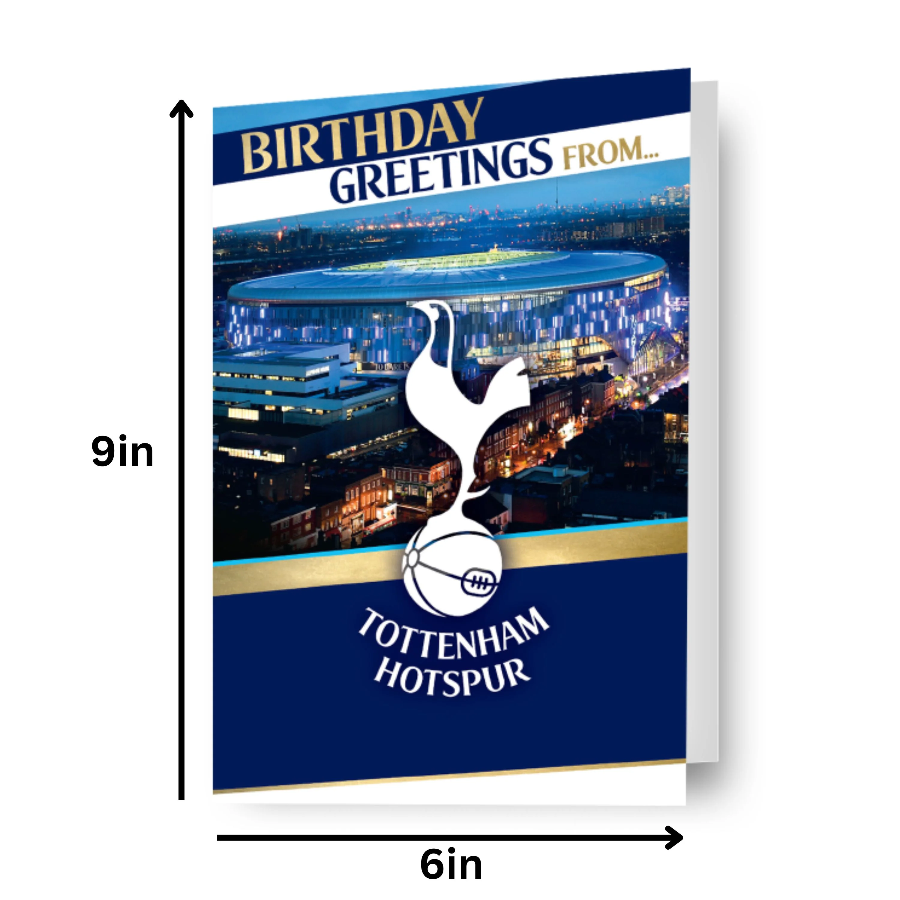 Tottenham Hotspur FC White Hart Lane Stadium Pop Up Card - Image 5