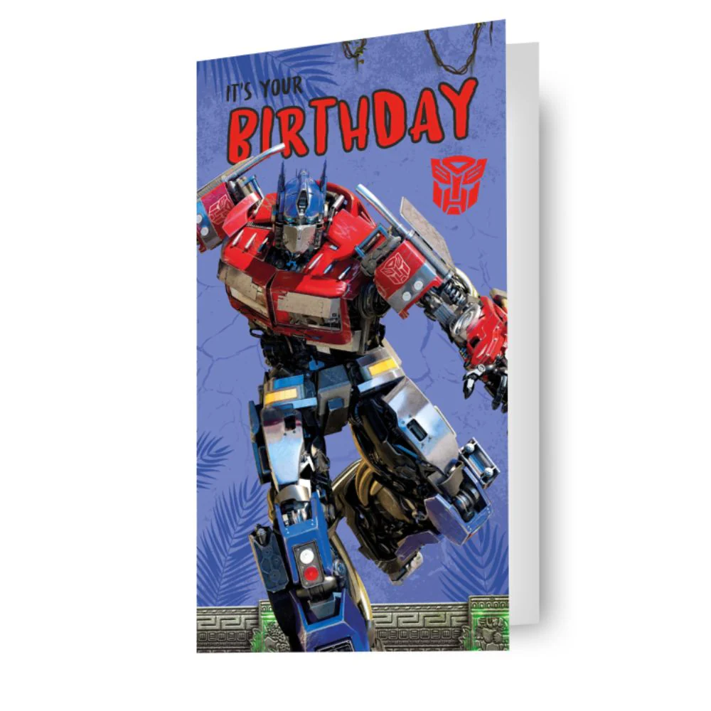 Transformers Fold Out Birthday Card - Image 2