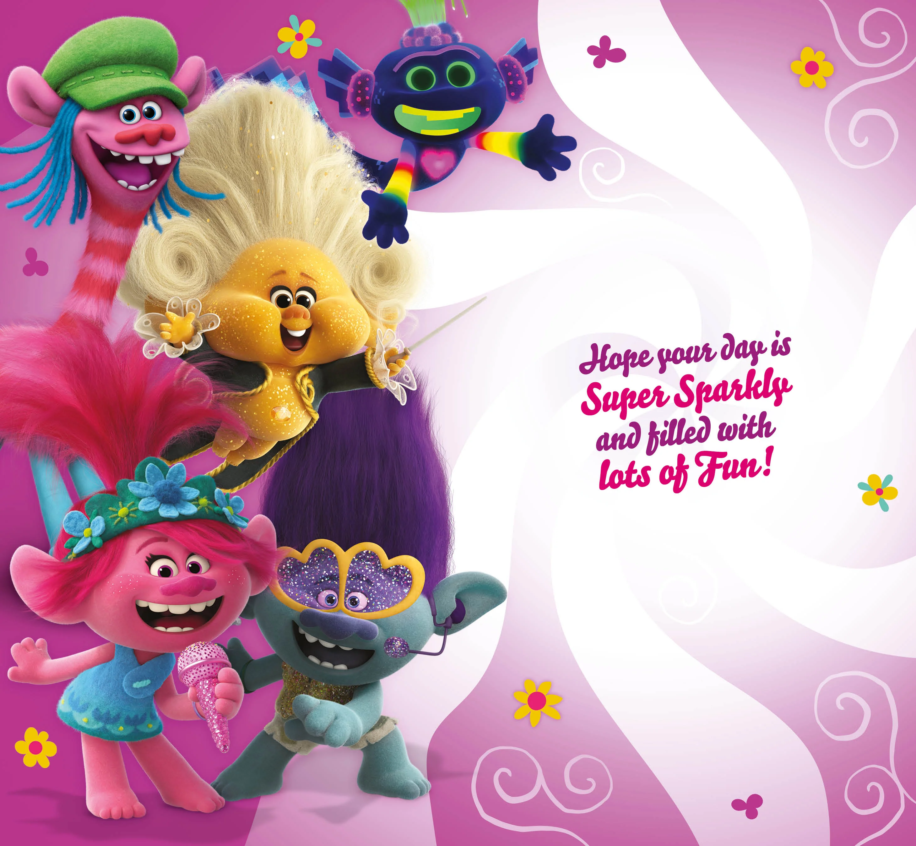 Trolls Birthday Card - Image 4