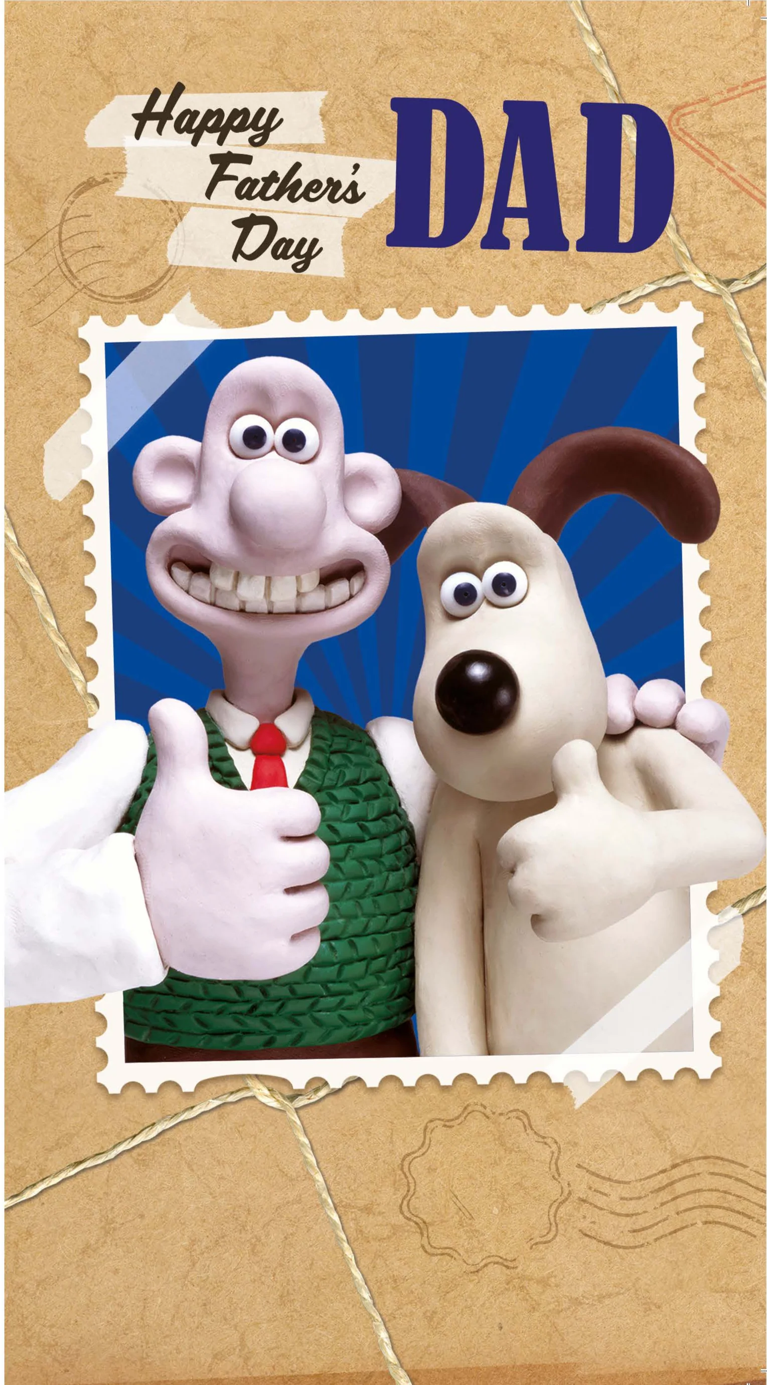 Wallace & Gromit 'Dad' Father's Day Card - Image 2