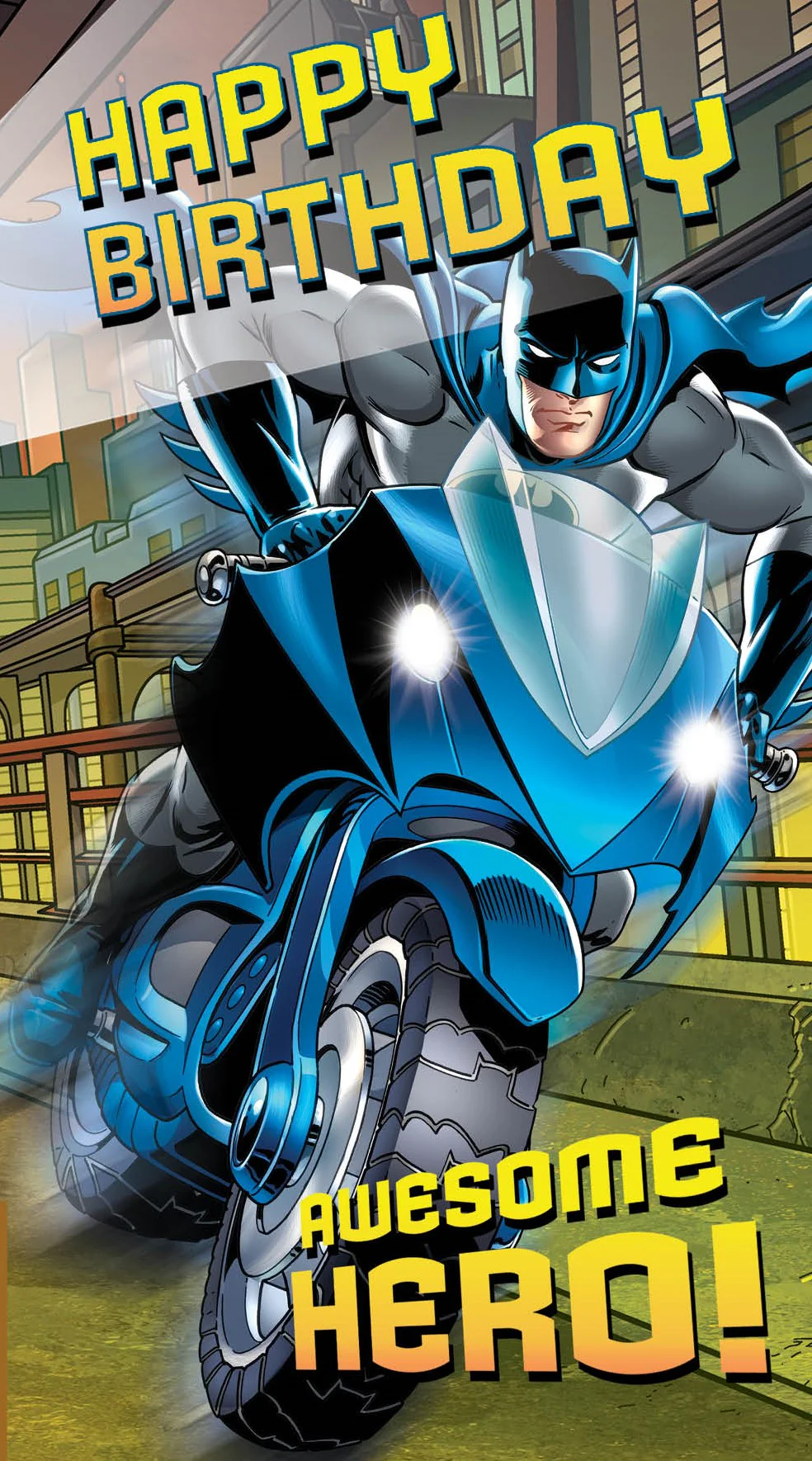 Batman 'Happy Birthday' Card - Image 2