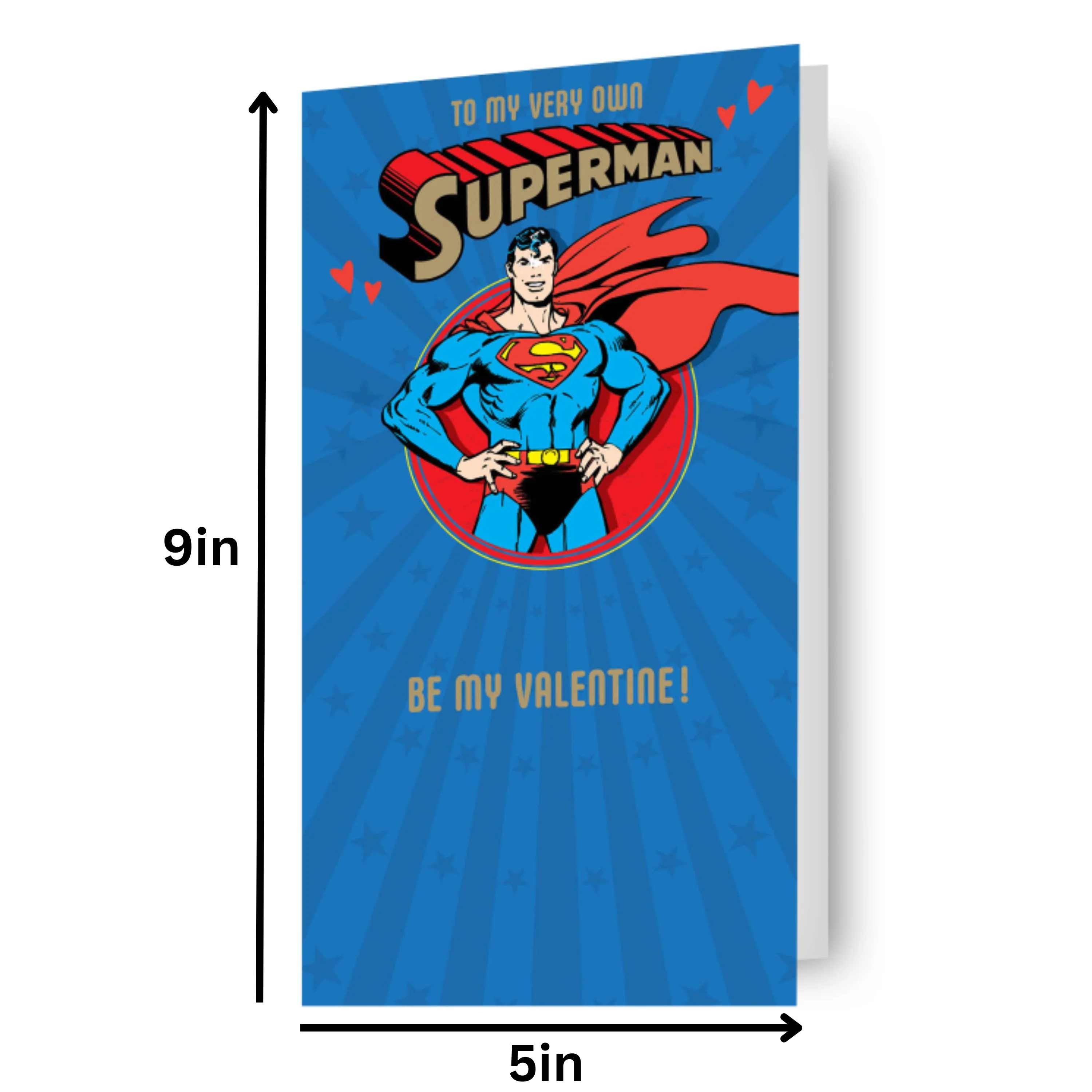 Superman 'My Very Own Superman' Valentine's Day Card - Image 2