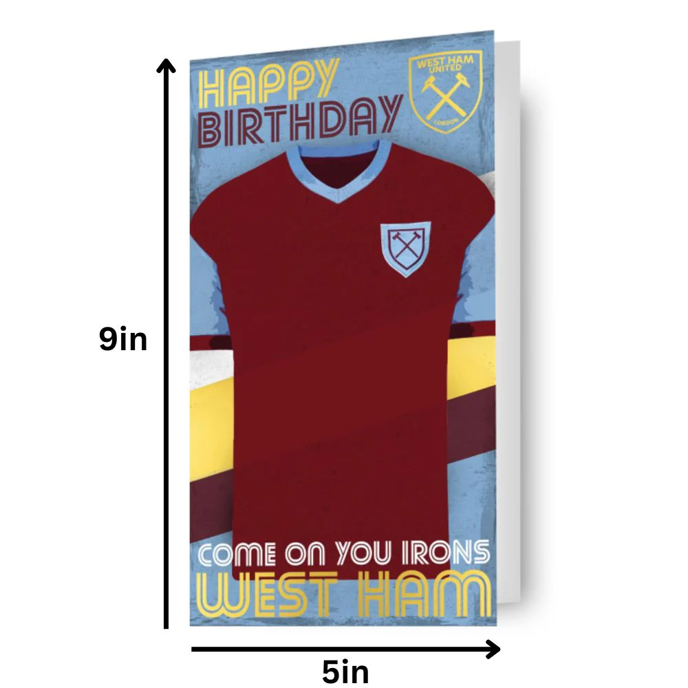 West Ham FC 'Happy Birthday' Card - Image 2