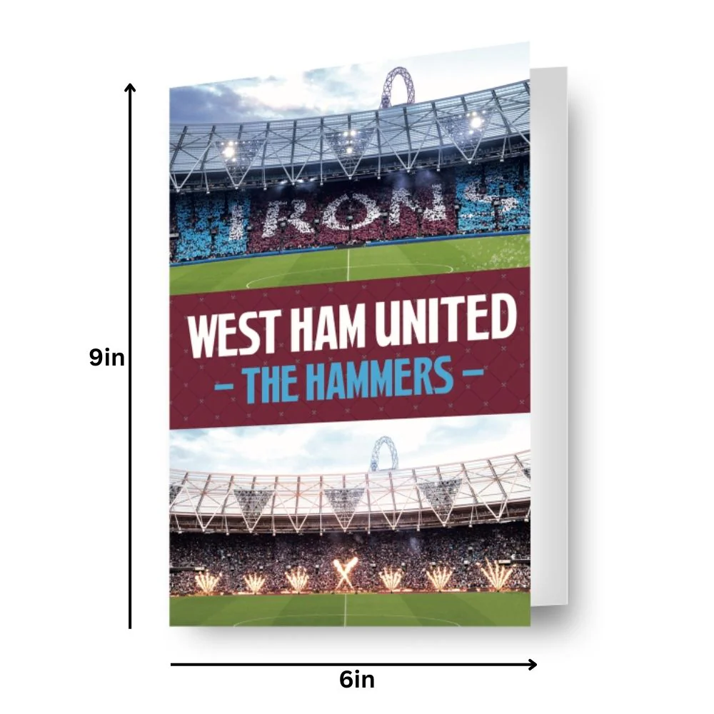 WEST HAM FC LENTICULAR 3D-EFFECT CARD - Image 2