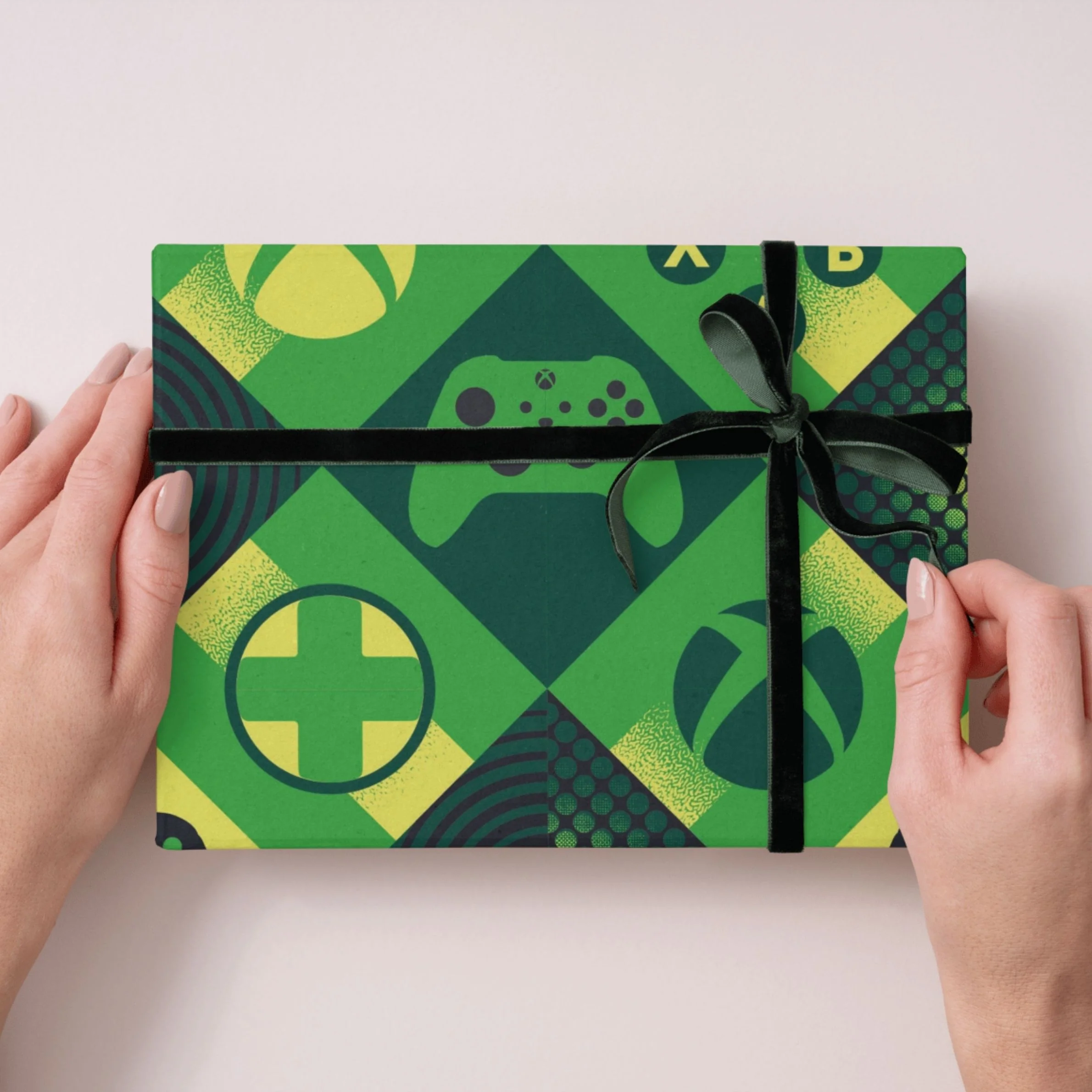XBOX 2 Sheets & 2 Tags Gift Wrap - Image 4