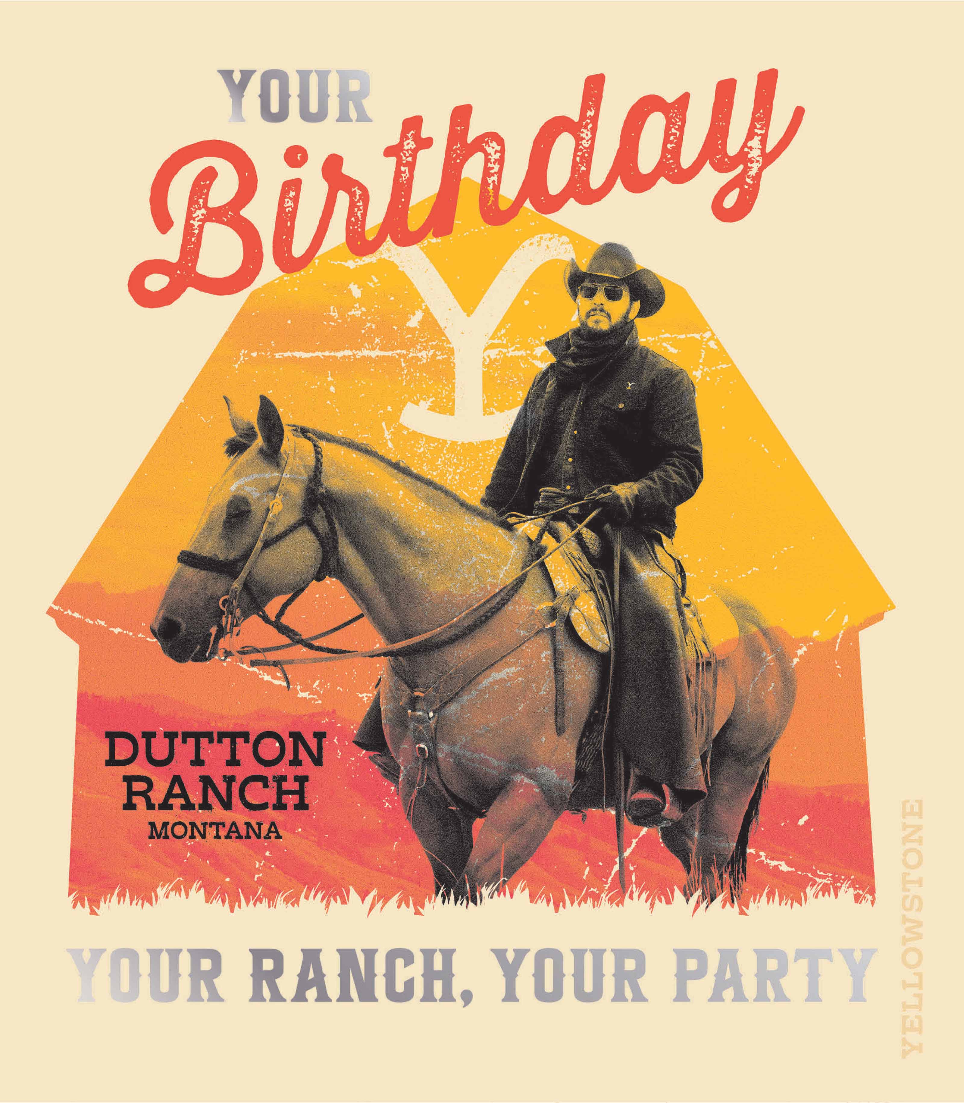 Yellowstone Birthday Card - Image 3