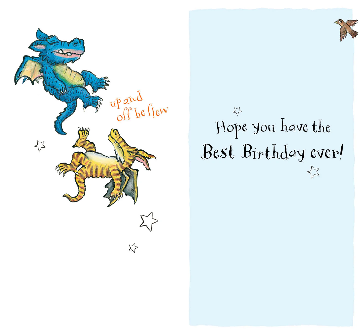 Zog Super Daring Brother Birthday Card - Image 4